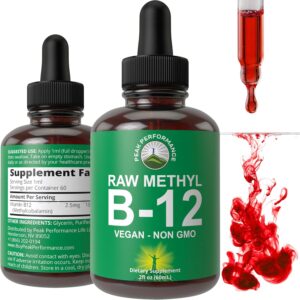 Raw Methyl B12 Liquid Drops. Sublin...