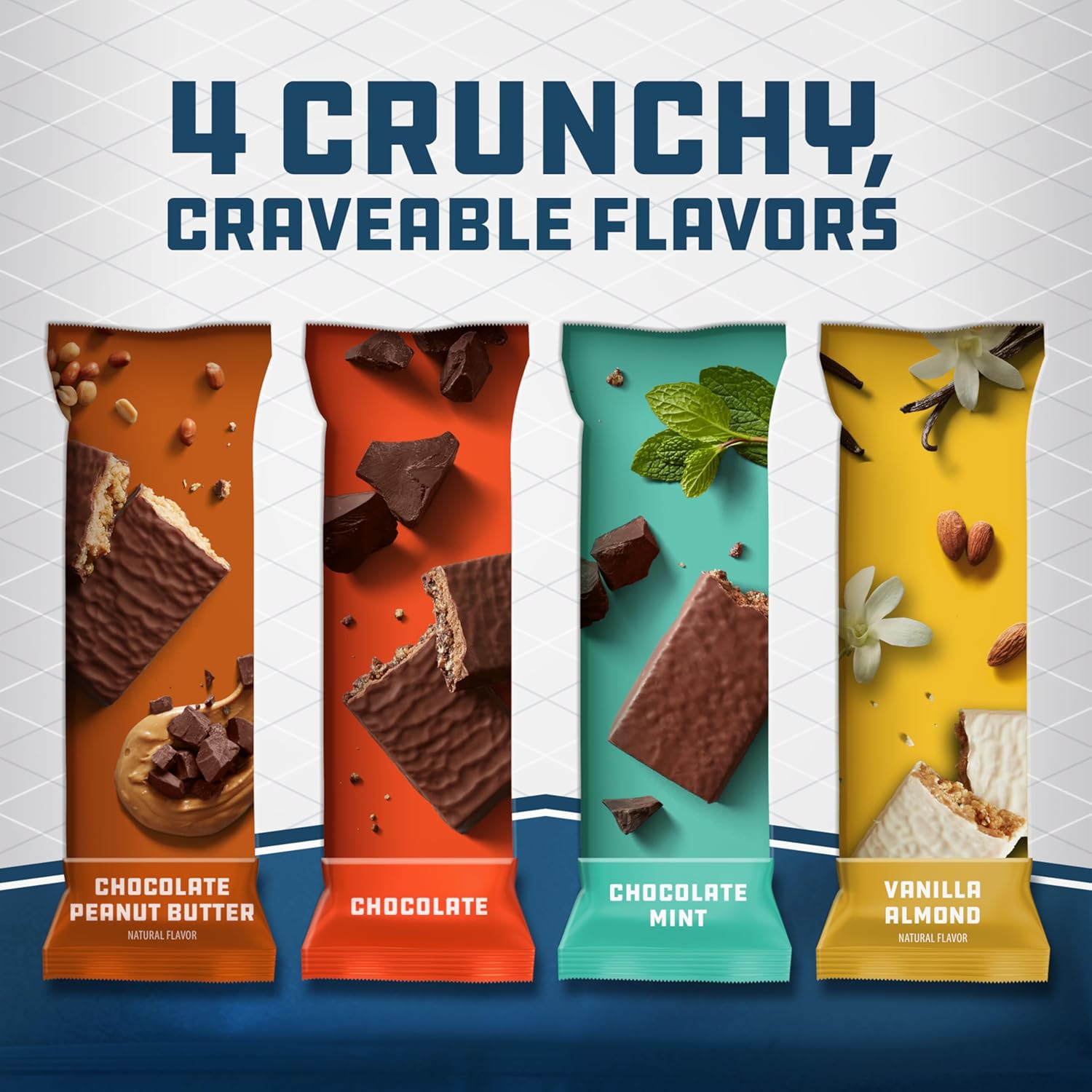 Clif Builders Protein Bars - Variety Pack - 20g Plant Based Protein - Gluten Free - Non-GMO - Low Glycemic - No Artificial Sweeteners - 2.4 oz. (12 Count) - Image 4