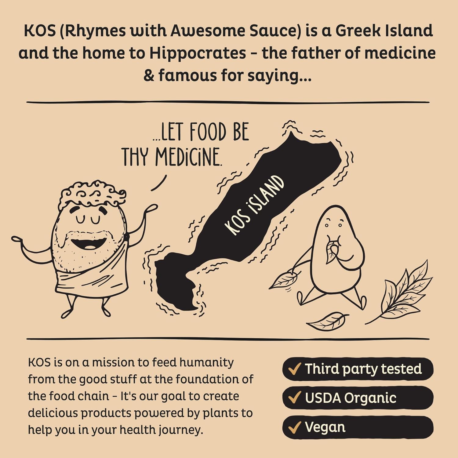 KOS Organic Plant Based Protein Powder, Chocolate Peanut Butter - Delicious Vegan Protein Powder - Keto Friendly, Gluten Free, Dairy Free & Soy Free - 15 Servings - Image 8