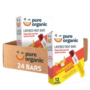 Pure Organic Layered Fruit Bars, Gl...