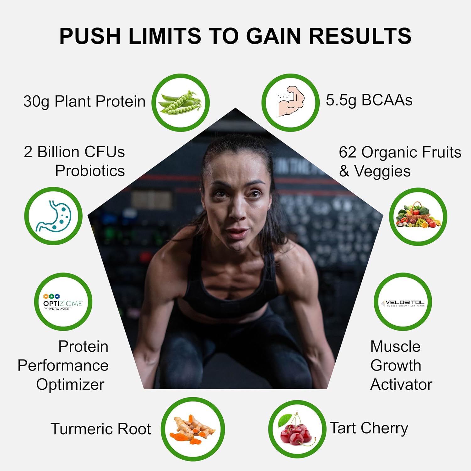 Vegan Sport Protein Powder Chocolate 20 servings – 30g Plant Based Protein, VELOSITOL, BCAAs, Organic Greens & Fruits, Probiotics, Tart Cherry for Post Workout Recovery, Inform Sports Certified Keto - Image 9
