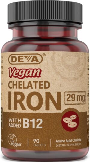Deva Nutrition Vegan Chelated Iron ...