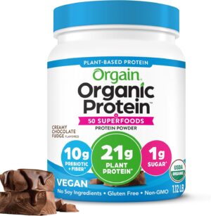 Orgain Organic Vegan Protein + 50 S...