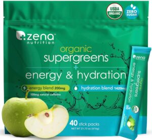 Zena Nutrition Organic Super Greens...