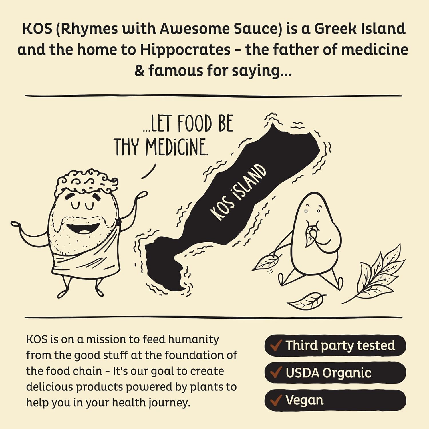 KOS Vegan Protein Powder Erythritol Free, Vanilla USDA Organic - Pea Protein Blend, Plant Based Superfood Rich in Vitamins & Minerals - Keto, Dairy Free - Meal Replacement for Women & Men, 28 Servings - Image 8
