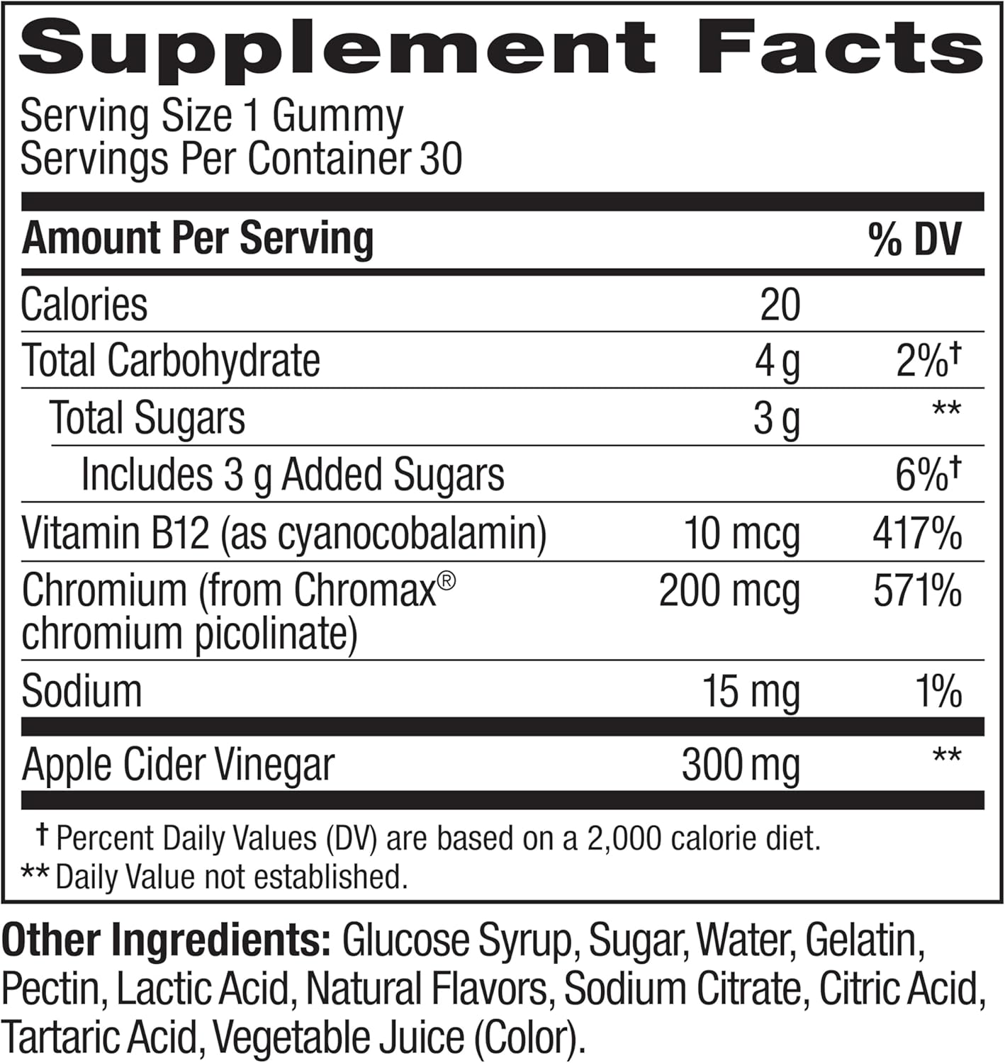 OLLY Metabolism Gummy Rings, Apple Cider Vinegar, Vitamin B12, Chromium, Energy and Digestive Health, Chewable Supplement, Apple Flavor - 30 Count - Image 7