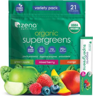 Zena Nutrition Organic Super Greens...
