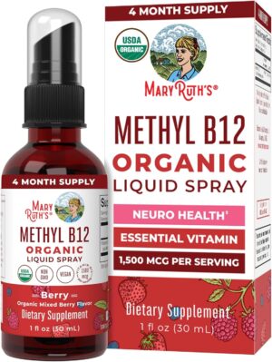 MARYRUTH’S Organic Methyl B12...