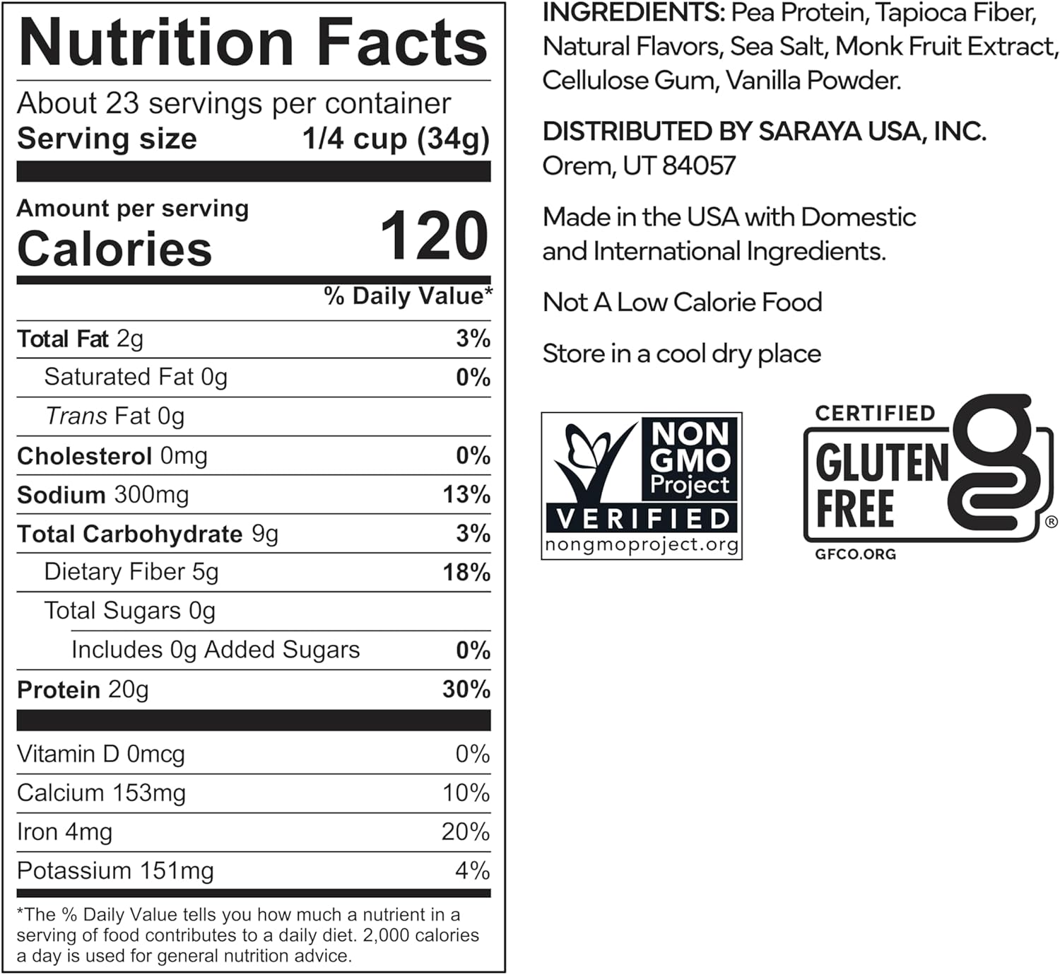 Recovery Plant Based Protein Powder, Vanilla Flavor - 20g Complete Vegan Protein, 0g Sugar, 120 Calories, Supports Muscle Recovery & Strength, Dairy Free, Gluten Free (1.75 lb) - Image 2