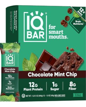 IQBAR Clean Plant Protein Bars R...