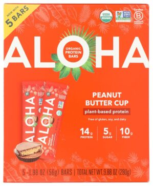 ALOHA Organic Plant Based Protein B...