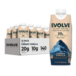 Evolve Plant Based Protein Shake, V...