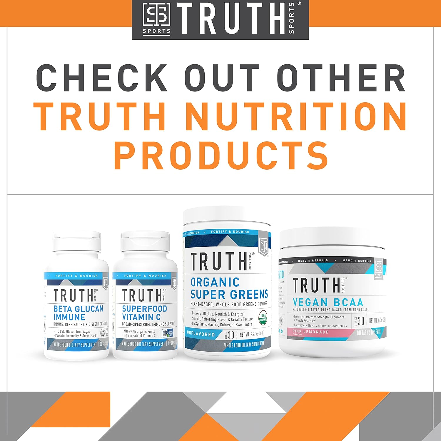 Truth Nutrition Pre Workout Powder - Natural PreWorkout for Men & Women, Vegan BCAA Amino Energy Powder, Keto Friendly - No Artificial Flavors, Sweetners or Dyes (Lemonade) - Image 7