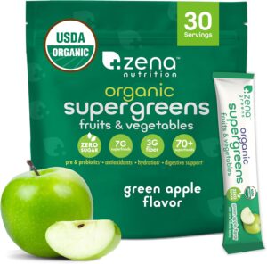 Zena Nutrition Organic Super Greens...
