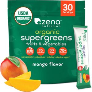Zena Nutrition Organic Super Greens...