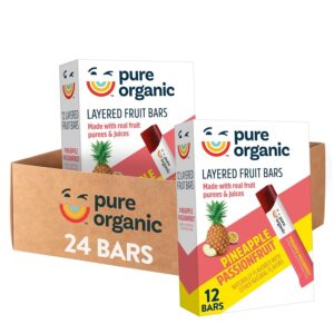 Pure Organic Layered Fruit Bars, Gl...