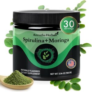 Organic Spirulina + Organic Moringa...