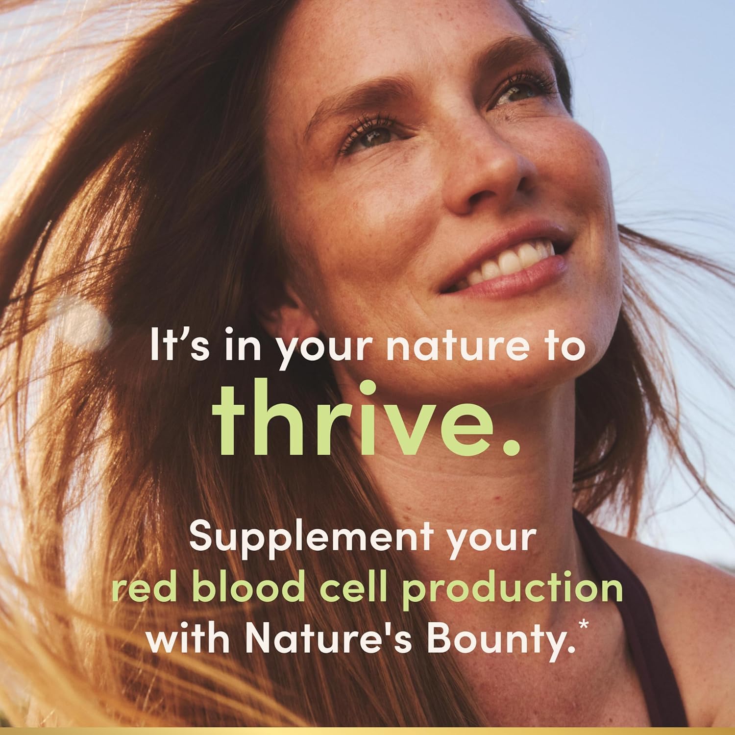 Nature’s Bounty Gentle Iron 28 mg Capsules with Vitamin C, Folic Acid, Vitamin B-12 Iron Supplement, Non-GMO, Gluten-Free, 90 Count - Image 4