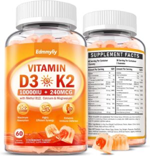 Vitamin D3 Supplement 10000IU for A...