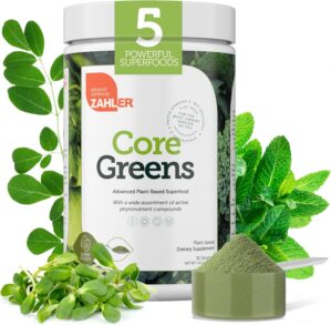 Zahler Core Greens Powder Nutrition...