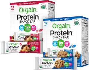 Orgain Organic Vegan Protein Bars B...