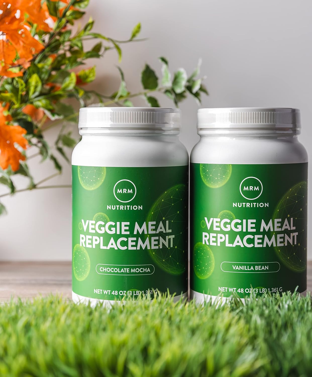 MRM Nutrition Veggie Meal Replacement Protein - Vanilla Bean Flavored, 22g Vegan Protein for Women & Men, Macronutrient Formula with Enzymes & Amino Acids - 28 servings - Image 3