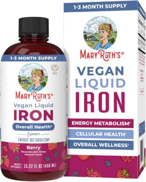 Iron Supplement for Women Men &...