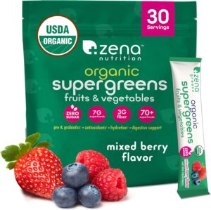 Zena Nutrition Organic Super Greens...