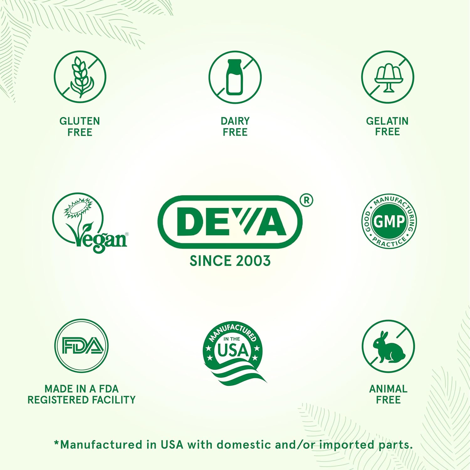 DEVA Vegan Omega-3 DHA-EPA 500MG – No Carrageenan, Non-Fish Oil Derived from Algae, Non-GMO, 60 Gelatin-Free Softgels - Image 6