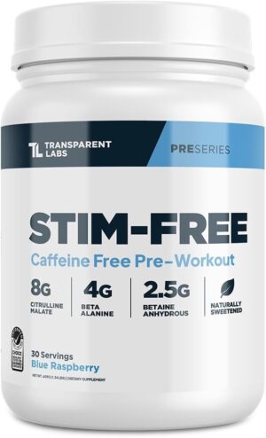Transparent Labs Stim-Free Pre-Work...