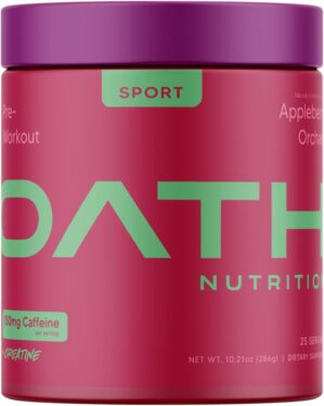 Oath Nutrition Sport Sugar Free Pre...