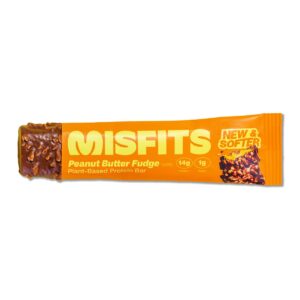 Misfits High Protein Bar, Peanut Bu...