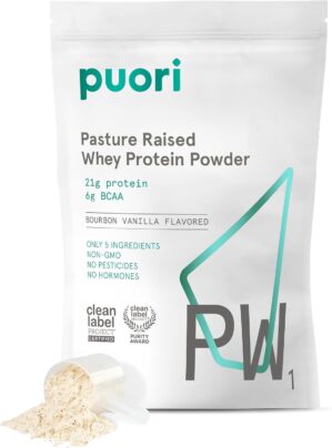Puori Whey Protein Powder, Bourbon ...