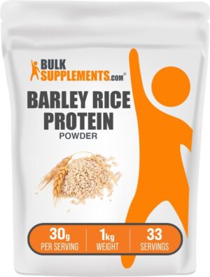 BulkSupplements.com Barley Rice Pro...