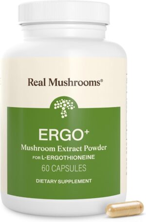 Real Mushrooms Ergothioneine Supple...