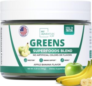 Green Superfood Powder for Digestio...