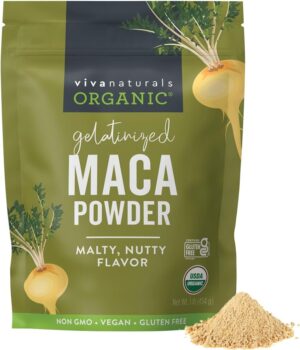 Viva Naturals Organic Maca Powder, ...
