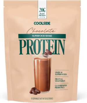 Coolside Vegan Protein Powder, Preb...