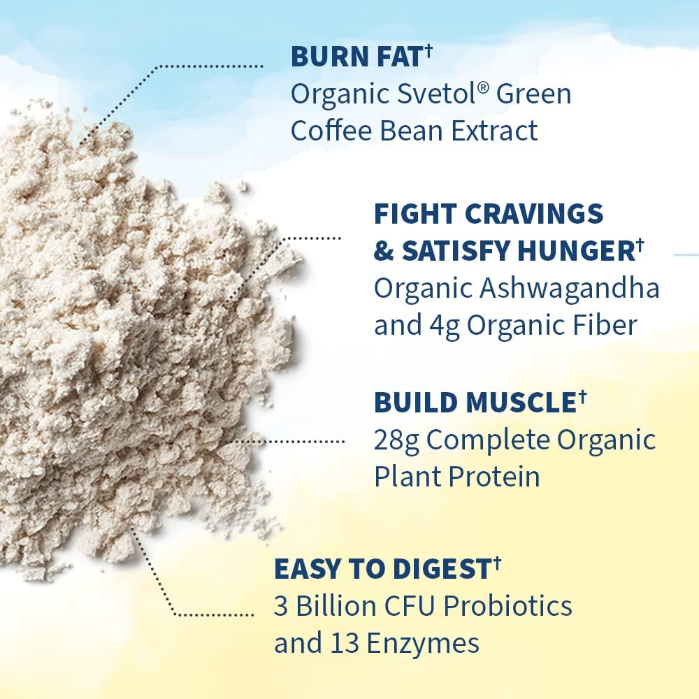 Garden of Life Raw Organic Fit Vanilla Flavor Vegan Protein Powder – 28g Plant Based Powder for Weight Management, Raw Protein, Probiotics & Fiber, Non-GMO, Gluten-Free, Vegan, 20 Servings - Image 4