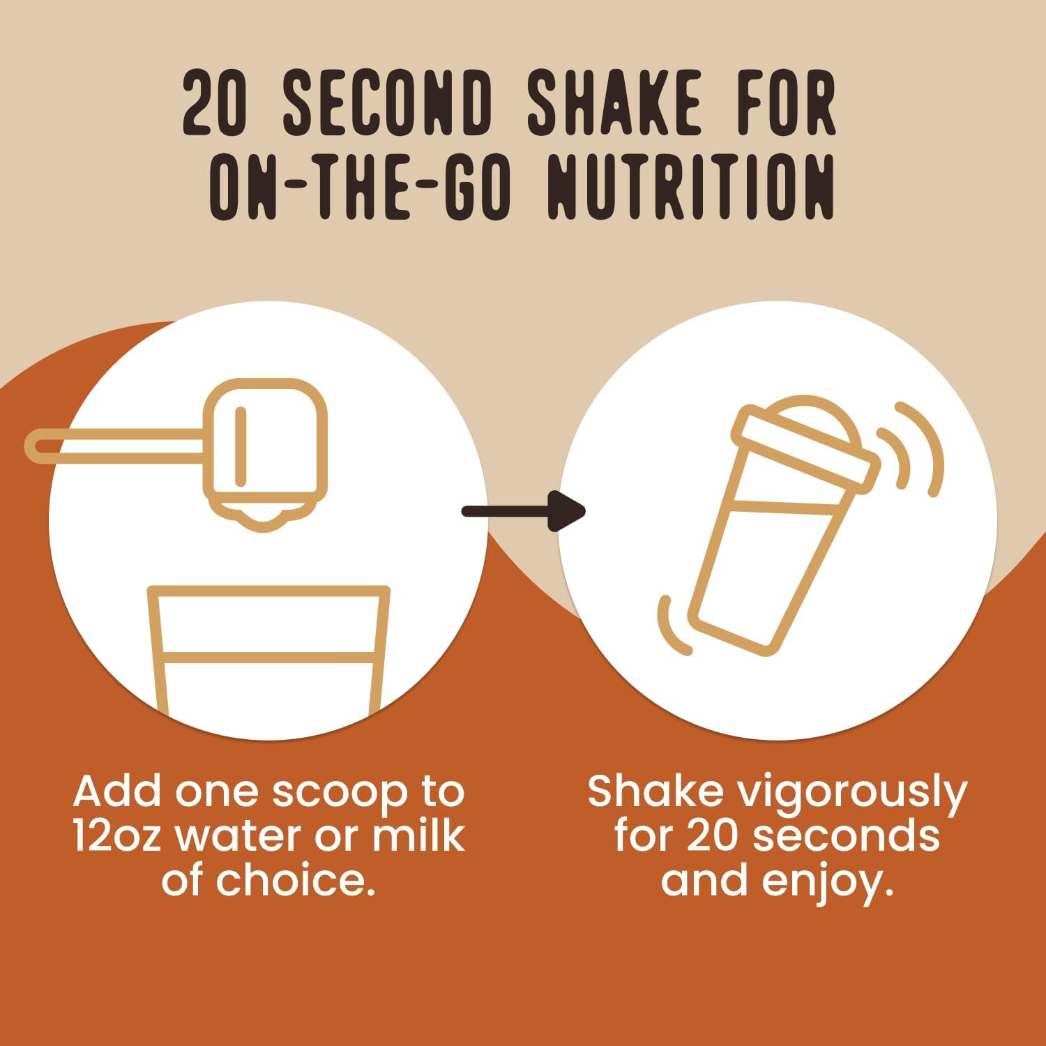 FlavCity All in One Protein Shake Powder, Salted Caramel - On the Go Meal Alternative + Collagen Peptides, Reishi & Cordyceps - Focus, Skin, Hair & Joint Support - 100% Grass Fed Whey, 20 Servings - Image 5