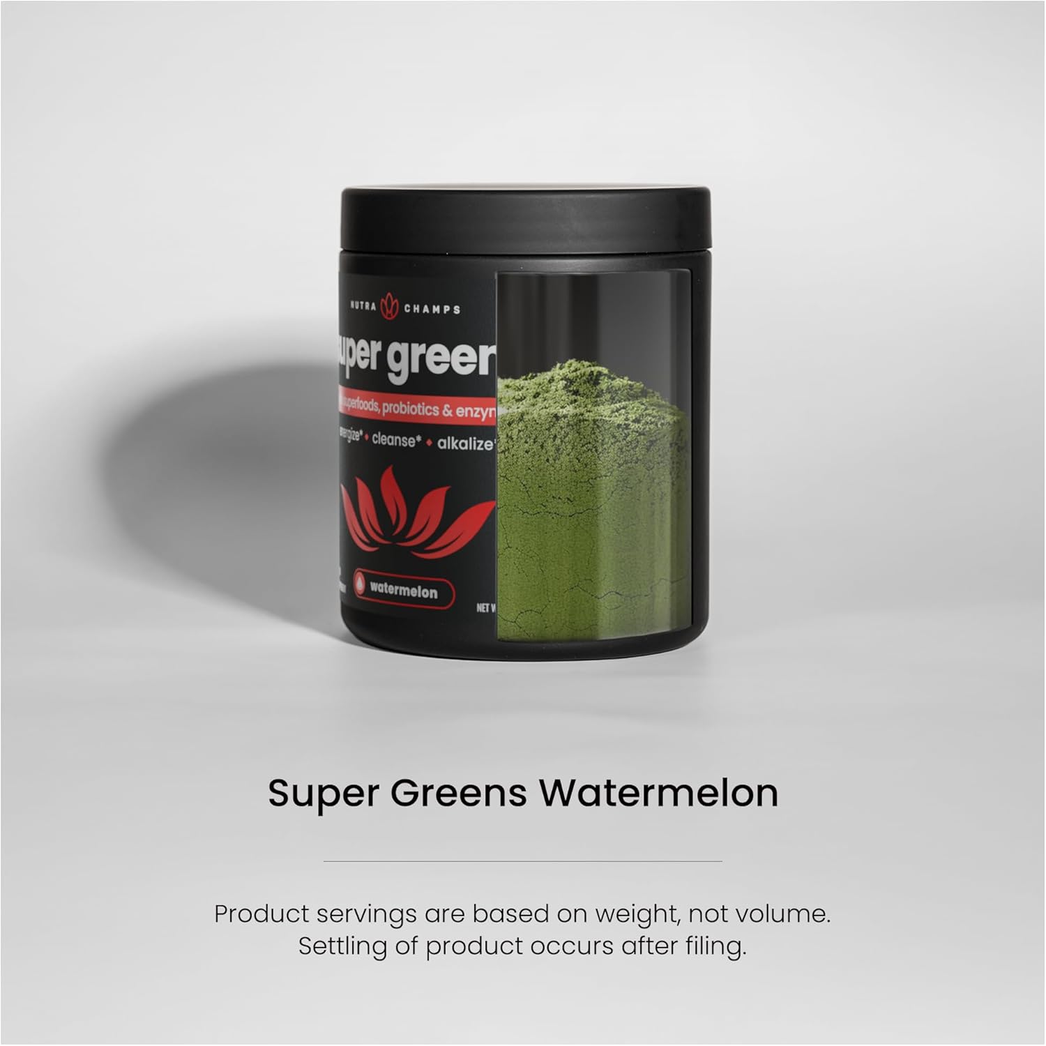 NutraChamps Super Greens Powder Premium Superfood | 20+ Organic Green Veggie Whole Foods | Alfalfa, Spirulina, Chlorella & More | Antioxidant, Digestive Enzyme & Probiotic Blends | Watermelon - Image 7