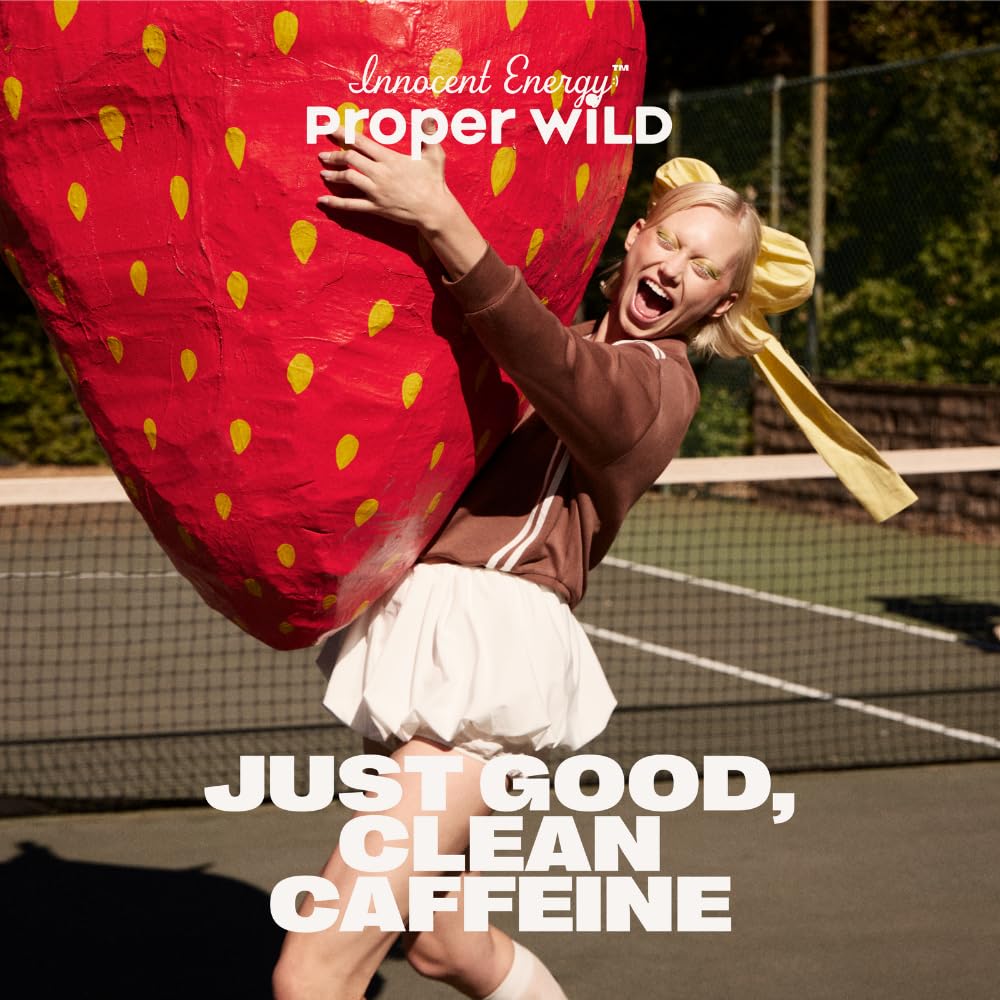 Proper Wild Vegan Energy Shots, with L-Theanine, and Organic Caffeine, Clean Plant Based Energy Drink, Gluten Free, GMO Free, Dairy Free, Stevia Free, Soy Free, Strawberry Kiwi, 2.5 Fl Oz, 6 Pack - Image 7