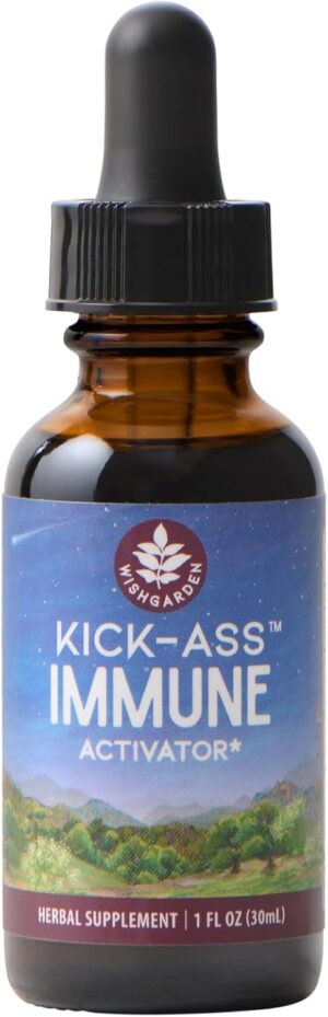 WishGarden Herbs Kick-Ass Immune Li...