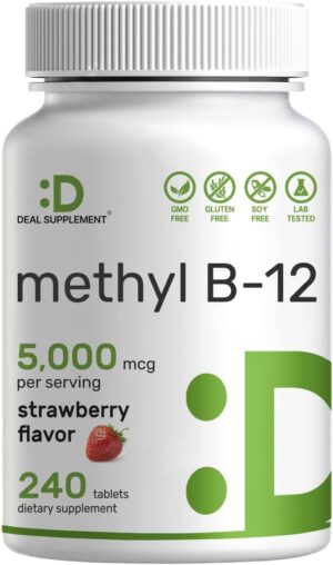 DEAL SUPPLEMENT Methyl B-12 Vitamin...