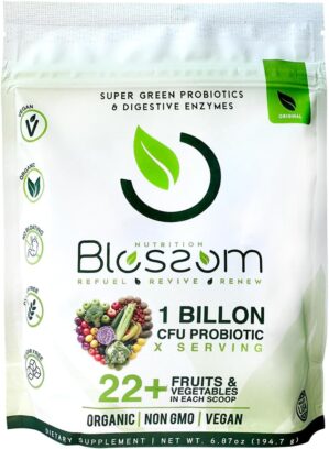 Blossom SuperGreens Probiotics – ...