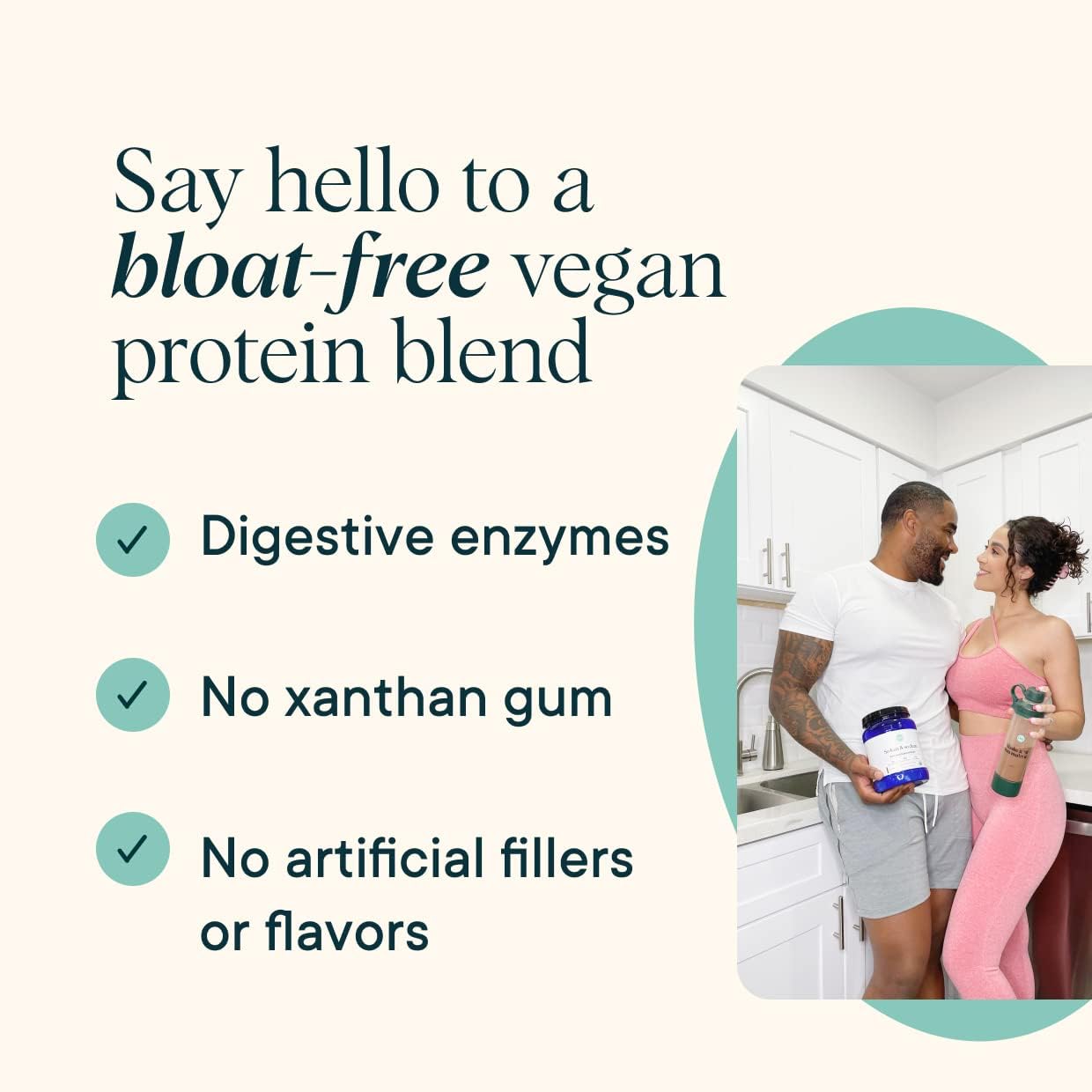 Ora Organic Vegan Protein Powder - 23g Plant-Based Protein Powder for Women and Men | Clean Protein Source, Keto Friendly, Gluten Free, Paleo, Dairy-Free, Soy-Free - Vanilla Chai - 20 Servings - Image 4