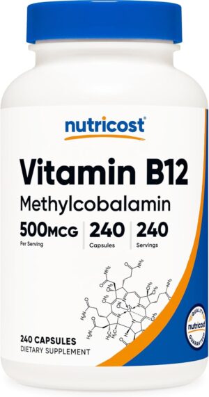 Nutricost Vitamin B12 Supplement (5...