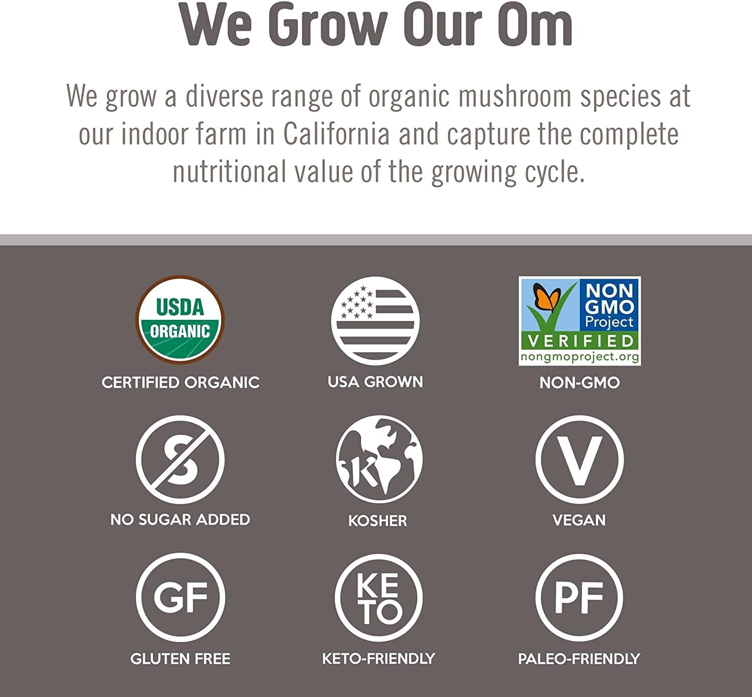 OM MUSHROOM SUPERFOOD Chaga Organic Mushroom Powder, 3.5 Ounce, 50 Servings, US Grown, Sacred Antioxidants & Immune Support, Superfood Mushroom Supplement - Image 7
