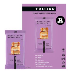 TRUBAR Vegan Protein Bar, Whole Lot...