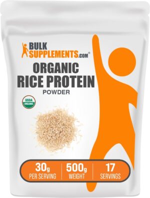 BulkSupplements.com Organic Rice Pr...
